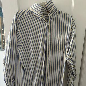 Burberry mens button down shirt